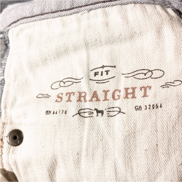 Holding Horses Anthropologie Straight Leg Stretch Denim Jeans Size 27 - Picture 10 of 11